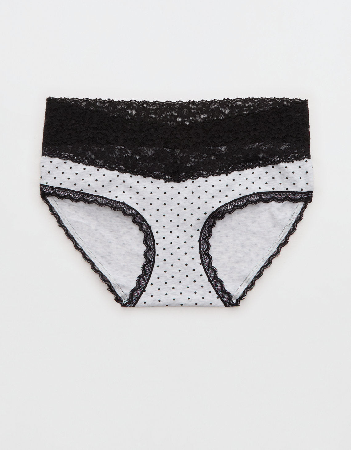 Boybrief Superchill de encaje By Aerie - Gris 5442_7097_012_f