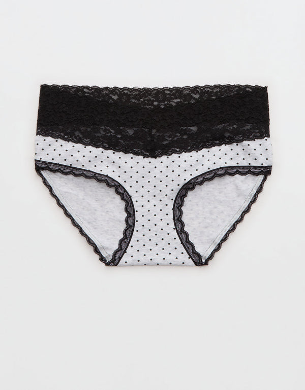 Boybrief Superchill de encaje By Aerie - Gris