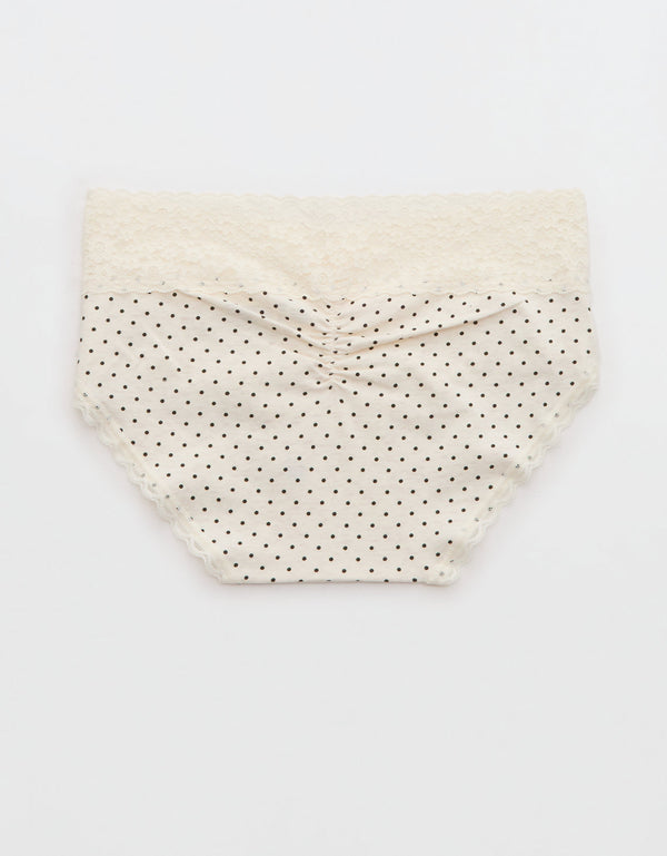 Boybrief Superchill de encaje By Aerie - Blanco