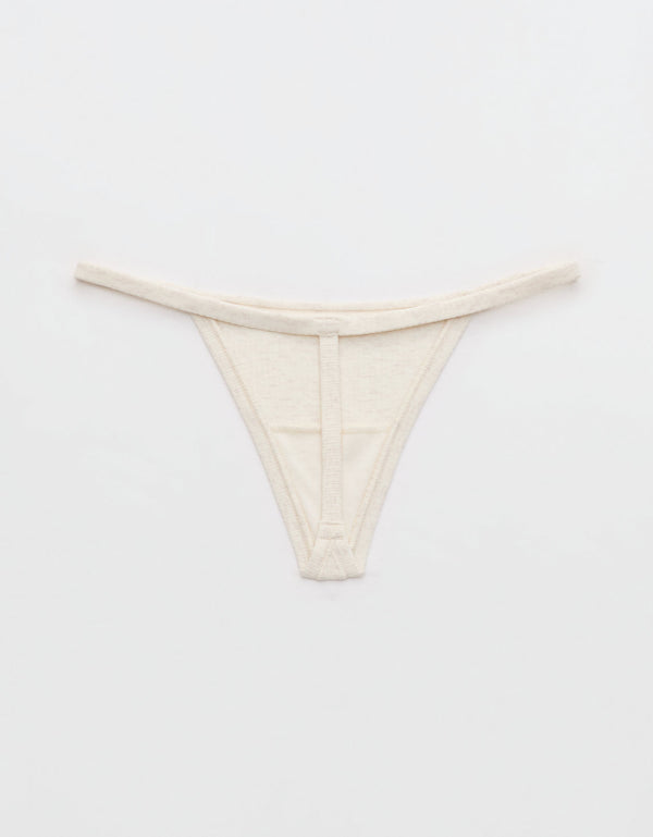 Ropa interior de encaje de algodón Superchill Boybrief - Blanco