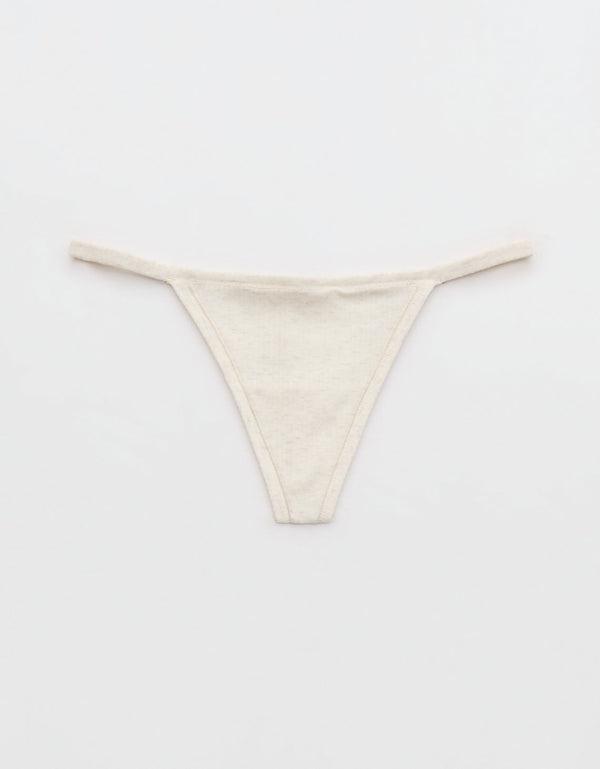 Ropa interior de encaje de algodón Superchill Boybrief - Blanco