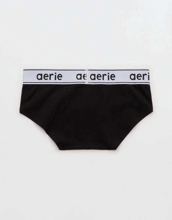 Boybrief Superchill en Algodón By Aerie - Negro