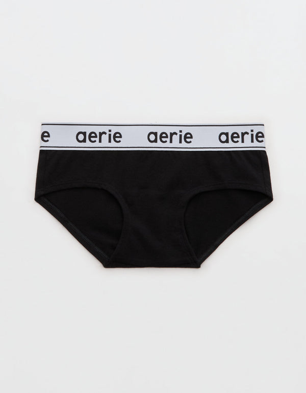 Boybrief Superchill en Algodón By Aerie - Negro