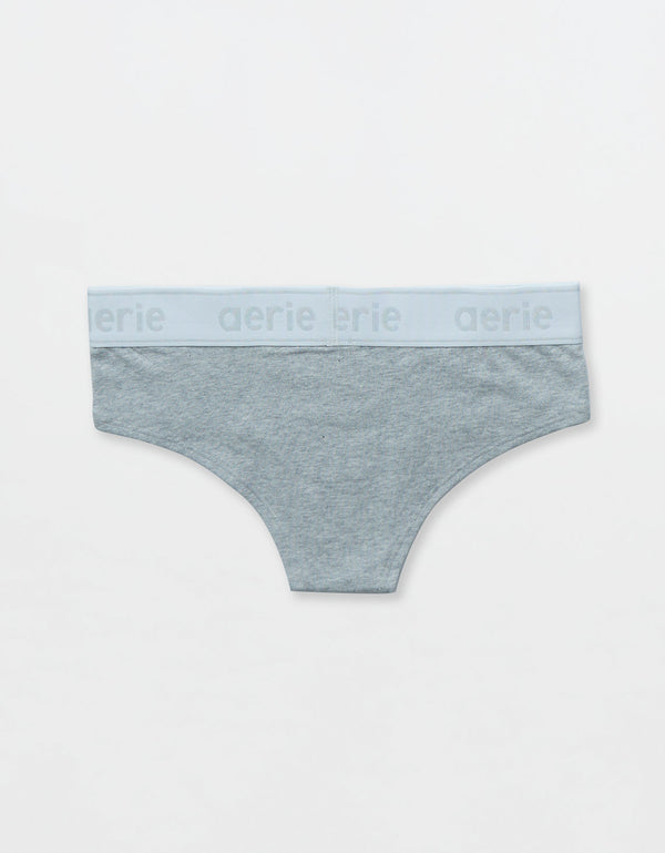 Cheeky Superchill No Show de Algodón By Aerie - Gris
