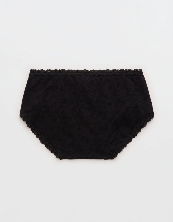 Boybrief Superchill de Algodón By Aerie - Negro