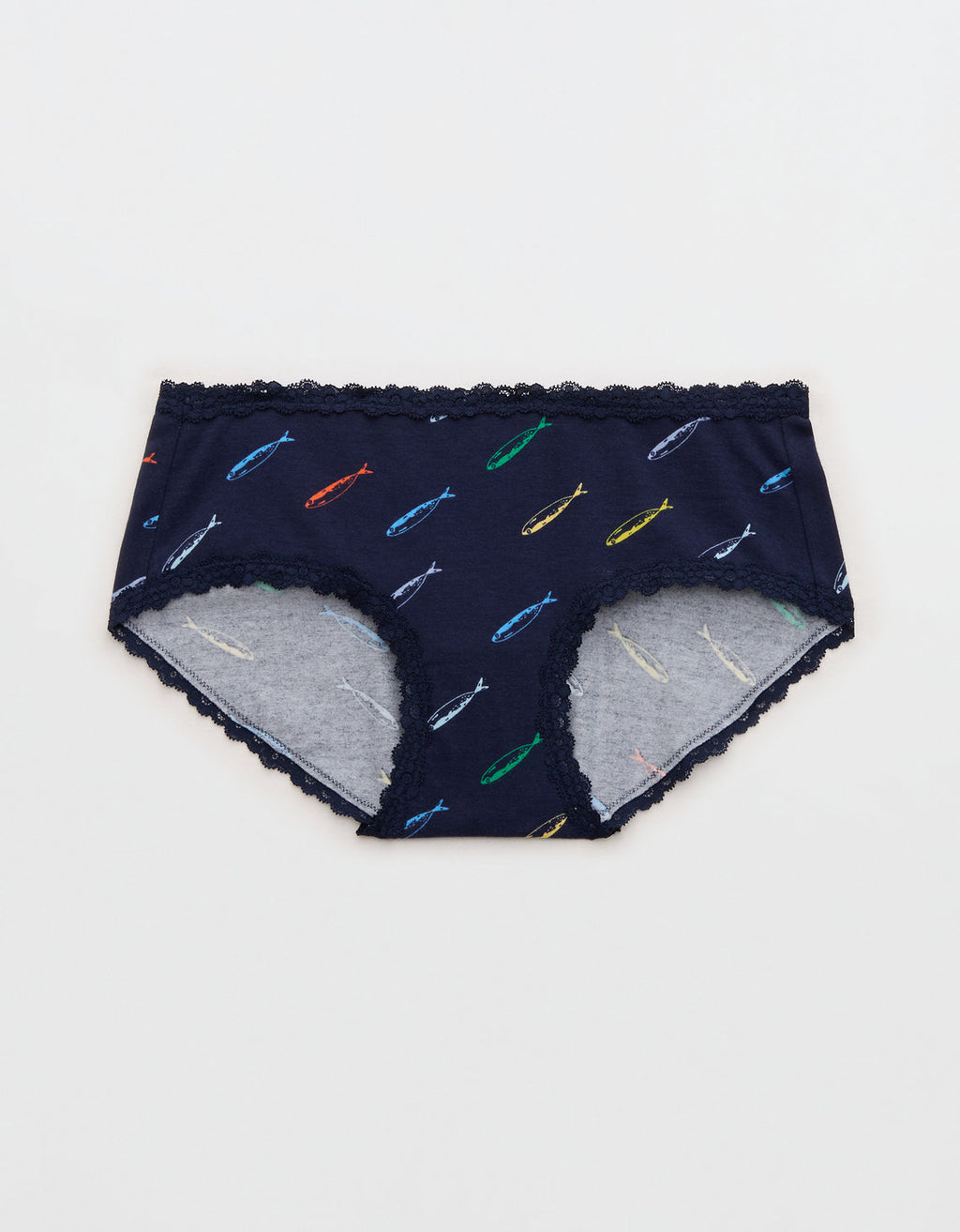 Ropa interior de encaje de algodón Superchill Boybrief - Azul 5442_8696_410_f