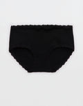 Ropa interior de encaje de algodón Superchill Boybrief - Negro 5442_8756_073_f