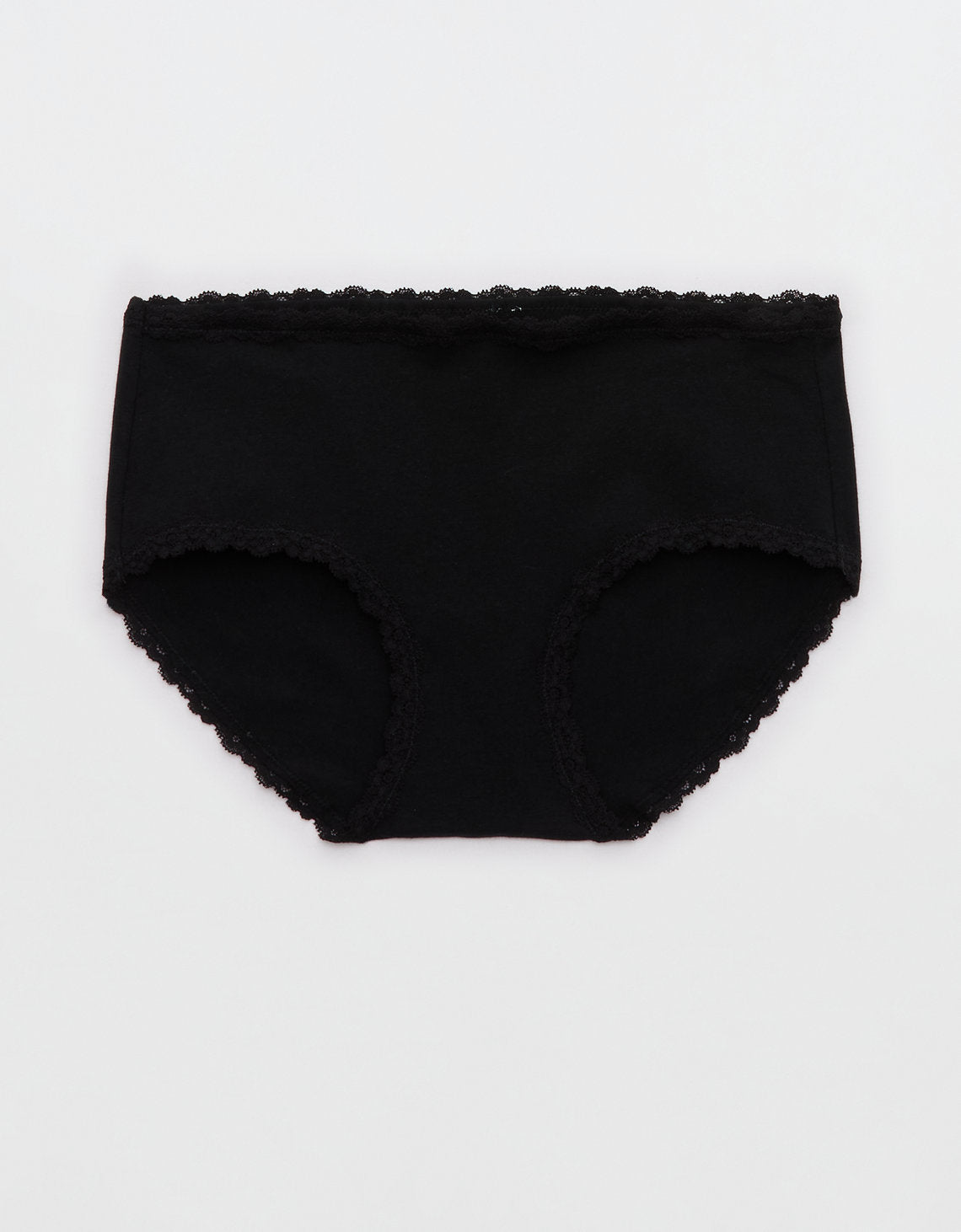 Ropa interior de encaje de algodón Superchill Boybrief - Negro 5442_8756_073_f