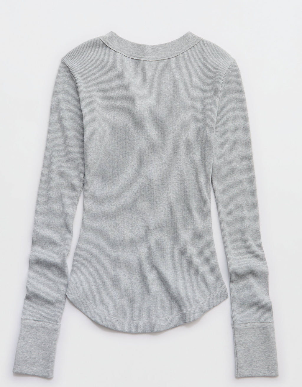 Suéter Henley de Aerie - Gris 5493_3919_012_b