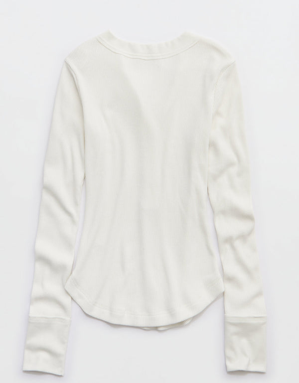 Suéter Henley de Aerie - Generico