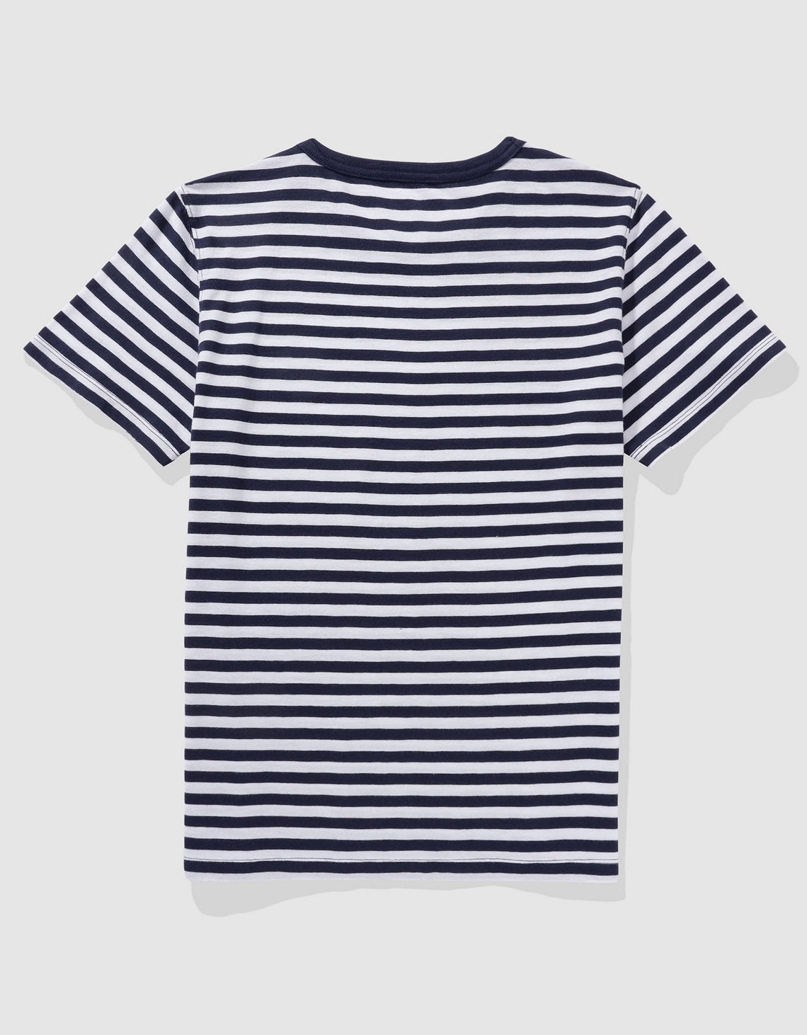 Camiseta Aerie de rayas manga corta para mujer - Azul 5496_3500_410_b