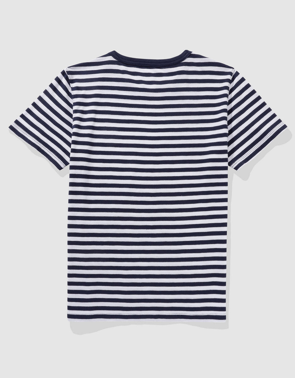 Camiseta Aerie de rayas manga corta para mujer - Azul 5496_3500_410_b