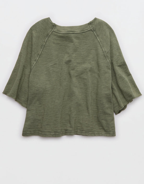 Camiseta de Punto Informal By Aerie - Generico