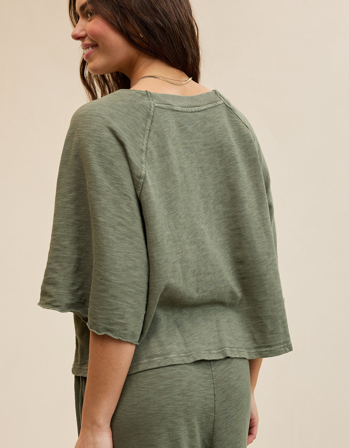 Camiseta de Punto Informal By Aerie - Generico 5496_3753_331_ob