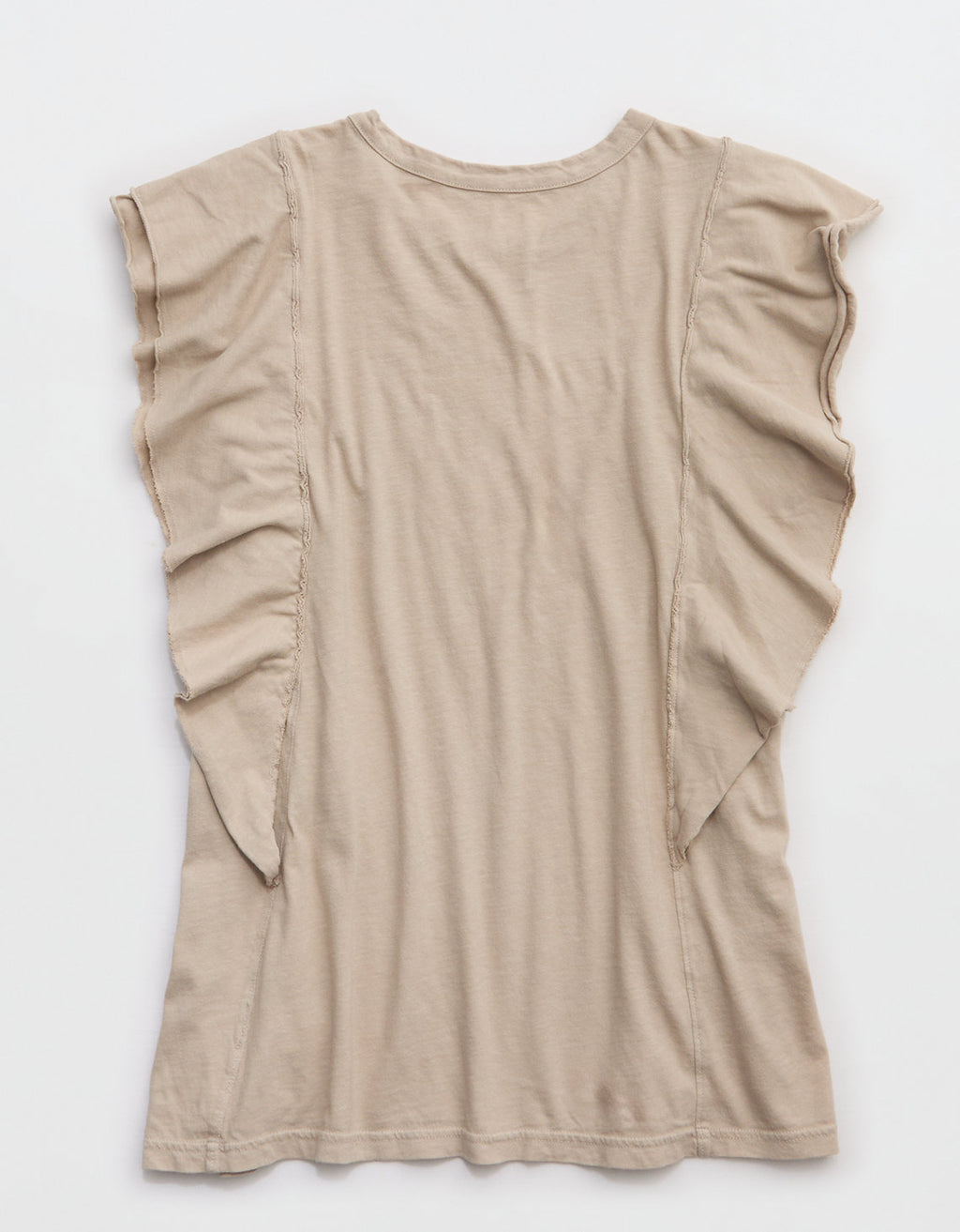 Camiseta con Mangas Onduladas Aerie - Gris 5496_3895_021_b