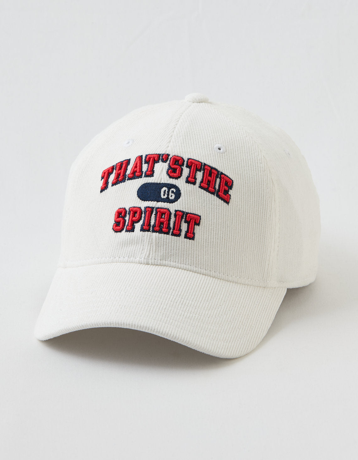 Gorra de béisbol con gráfico Mujer Aerie - Blanco 5497_9122_100_f