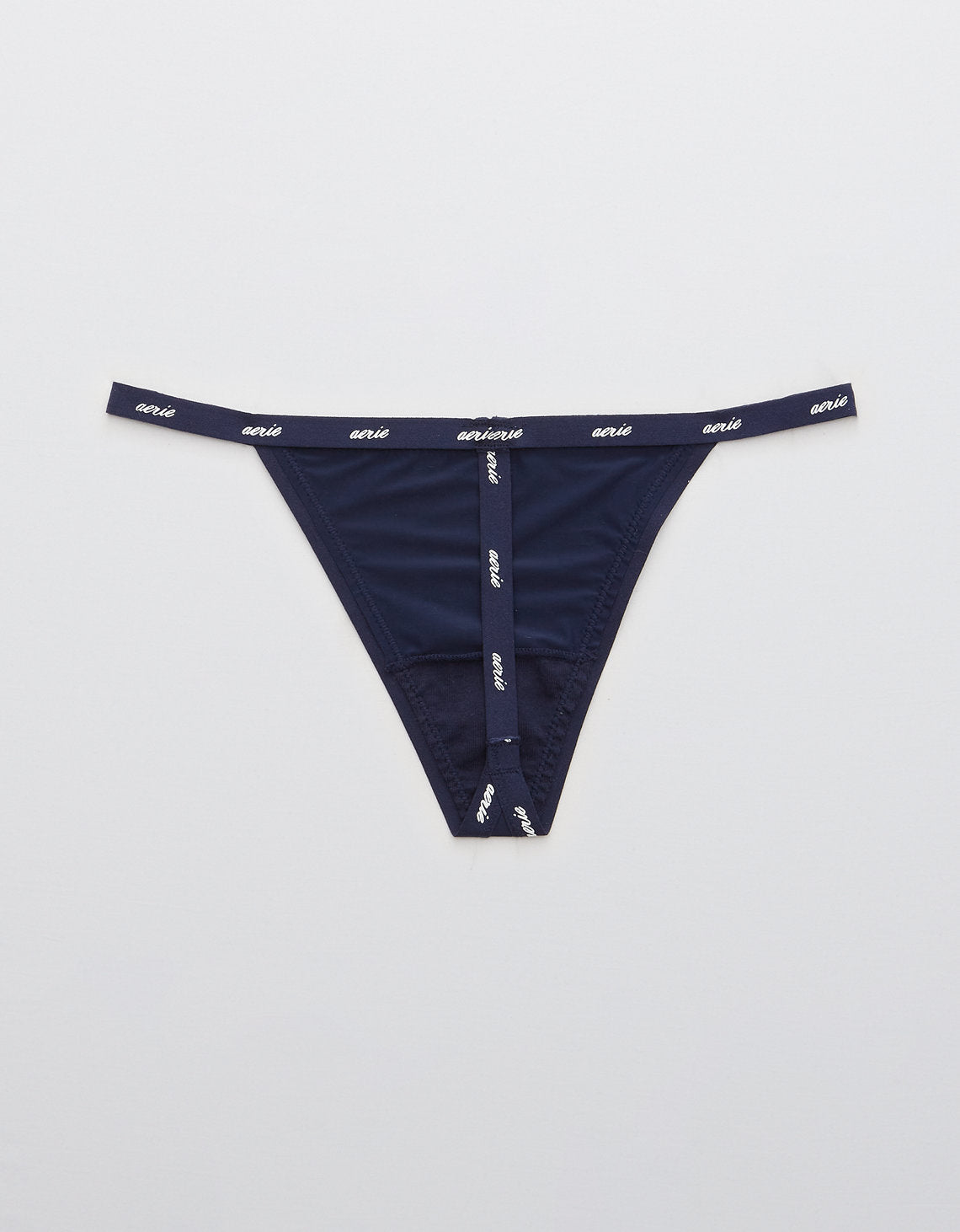 SMOOTHEZ Thong de Microfibra By Aerie - Azul 5772_7297_410_b