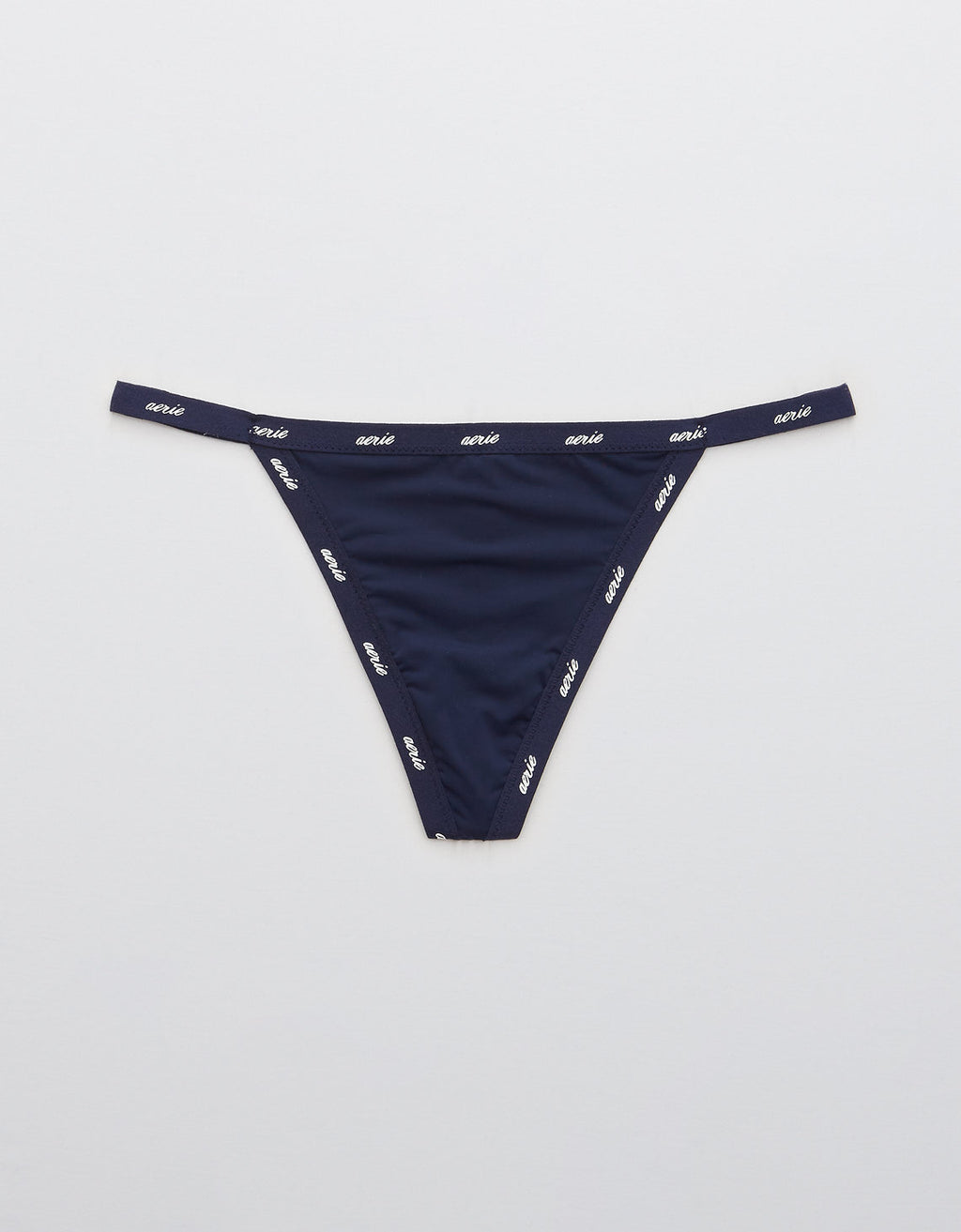 SMOOTHEZ Thong de Microfibra By Aerie - Azul 5772_7297_410_f