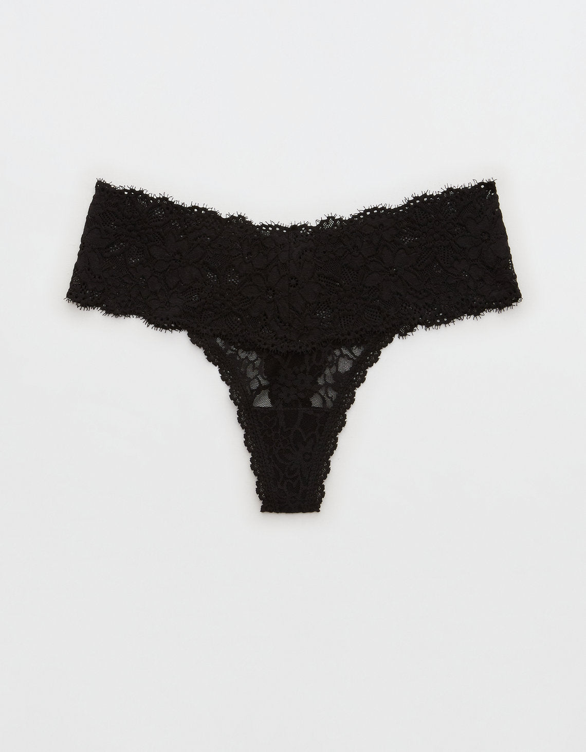 Undie Aerie con encaje tipo tanga - Negro 5772_7728_073_f