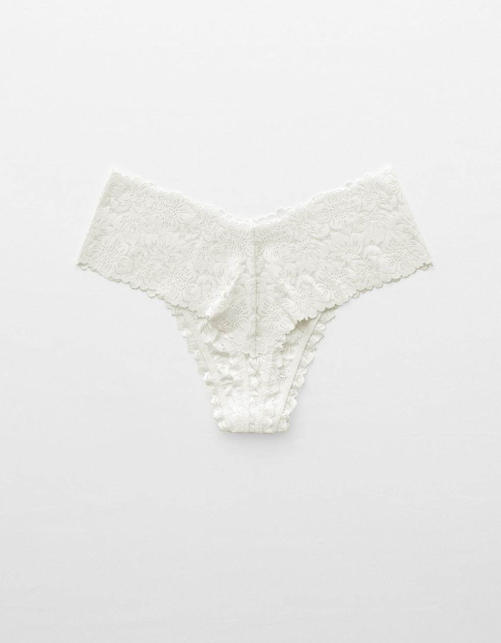 Tanga Hilo con Encaje Floral Rosey Show Off de Aerie - Generico 5772_8154_125_b
