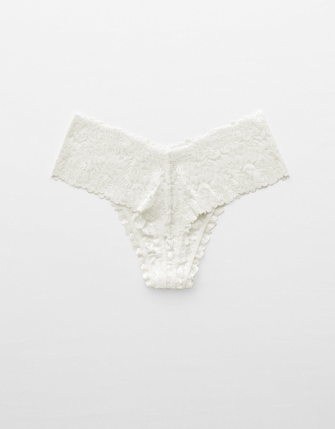 Tanga Hilo con Encaje Floral Rosey Show Off de Aerie - Generico 5772_8154_125_b