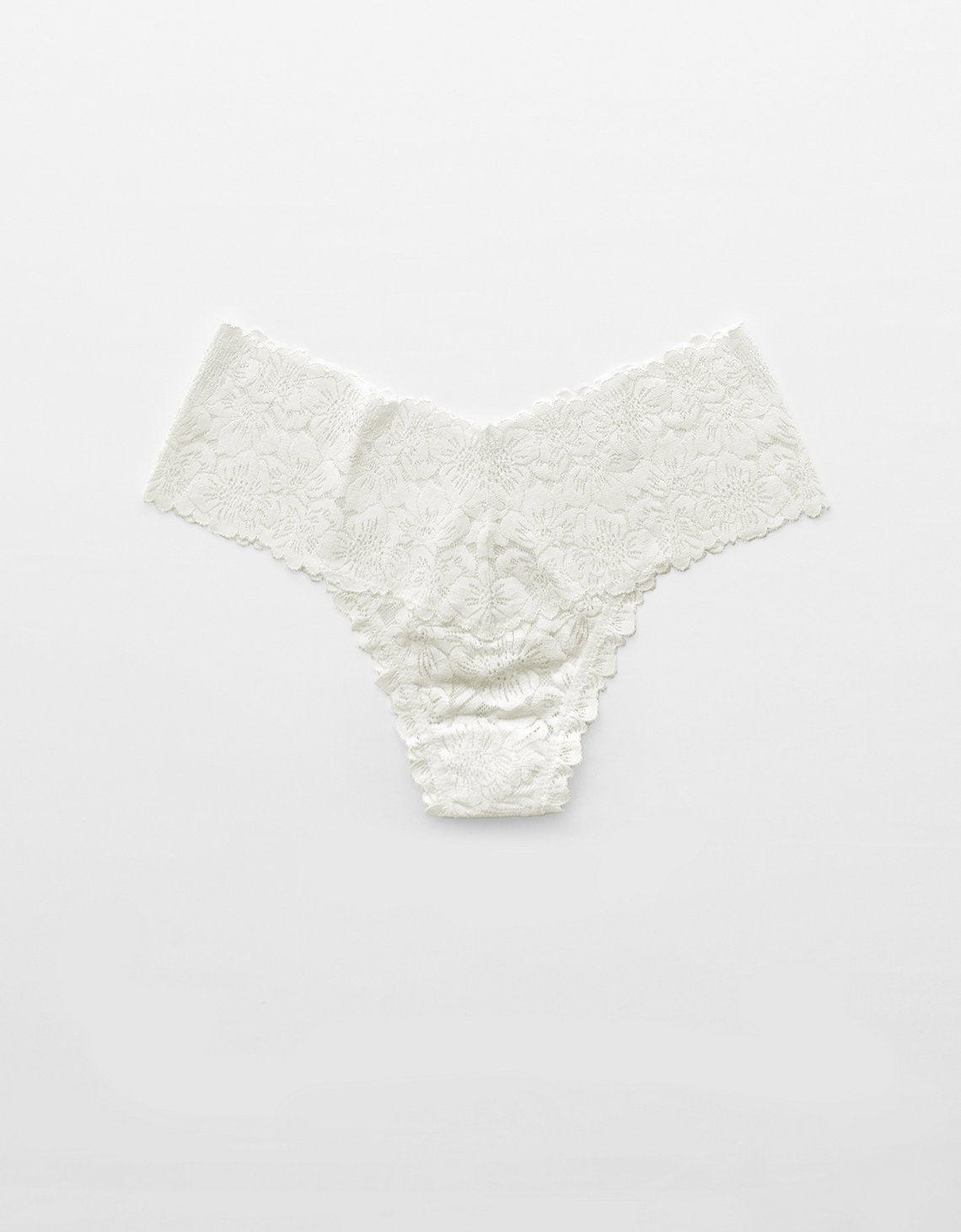 Tanga Hilo con Encaje Floral Rosey Show Off de Aerie - Generico 5772_8154_125_f