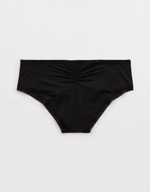 Tanga de microfibra Smoothez - Negro