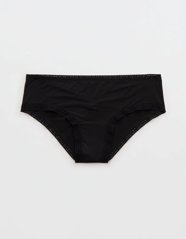 Tanga de microfibra Smoothez - Negro