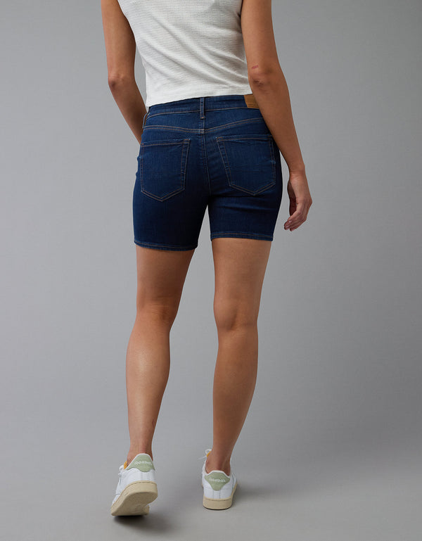 Bermuda skinny de mujer AE - Azul