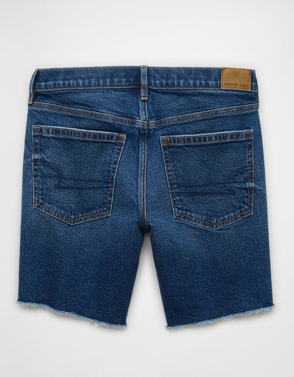 Short Strigid en Denim de 8 para Mujer - Generico