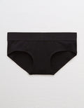 Undie Aerie Boybrief de algodón y encaje - Negro 6441_6316_073_f
