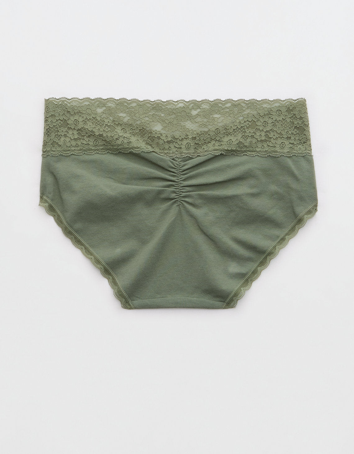Panty Boyshort Algodón con Encaje Vintage Superchill de Aerie - Generico 6443_6997_331_b