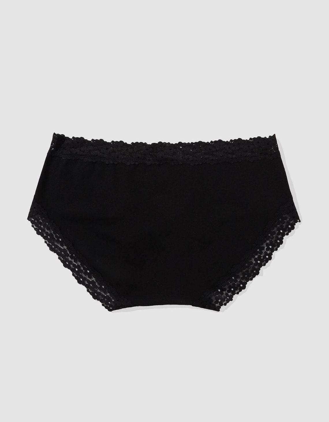 Bóxer tipo Cachetero de encaje Mujer Aerie - Negro 6443_7074_073_b
