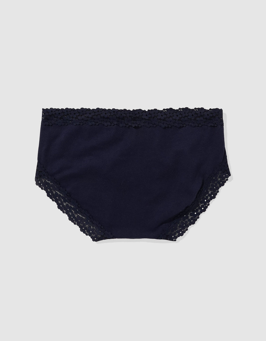 Bóxer tipo Cachetero de encaje Mujer Aerie - Azul 6443_7074_410_b