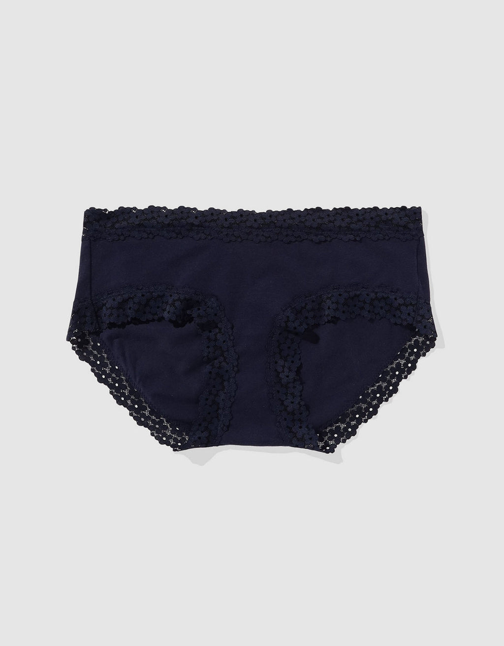 Bóxer tipo Cachetero de encaje Mujer Aerie - Azul 6443_7074_410_f