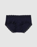 Bóxer tipo Cachetero de encaje Mujer Aerie - Azul 6443_7074_410_f