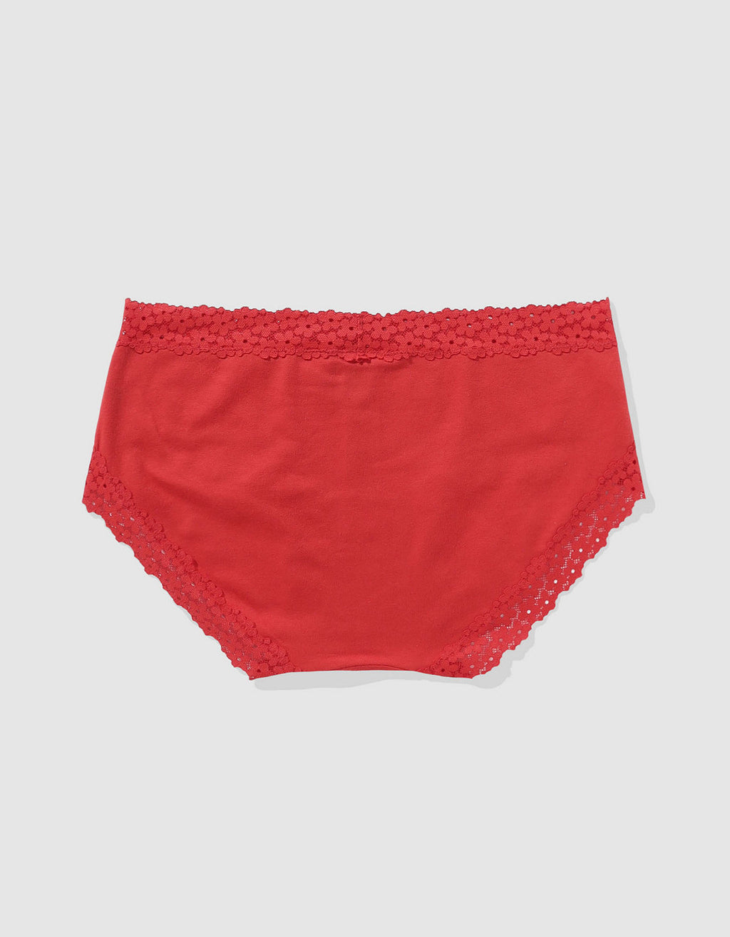 Bóxer tipo Cachetero de encaje Mujer Aerie - Rojo 6443_7074_572_b