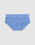 Panty Boybrief en Algodón Canalé con Logo Superchill de Aerie - Azul 6443_8210_589_f