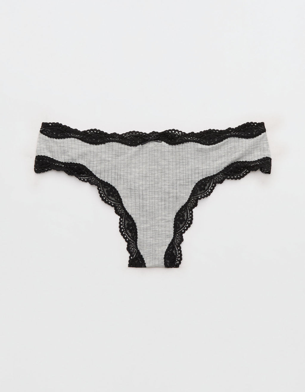 Bragas de encaje modal superchill - Gris 6443_8457_012_f