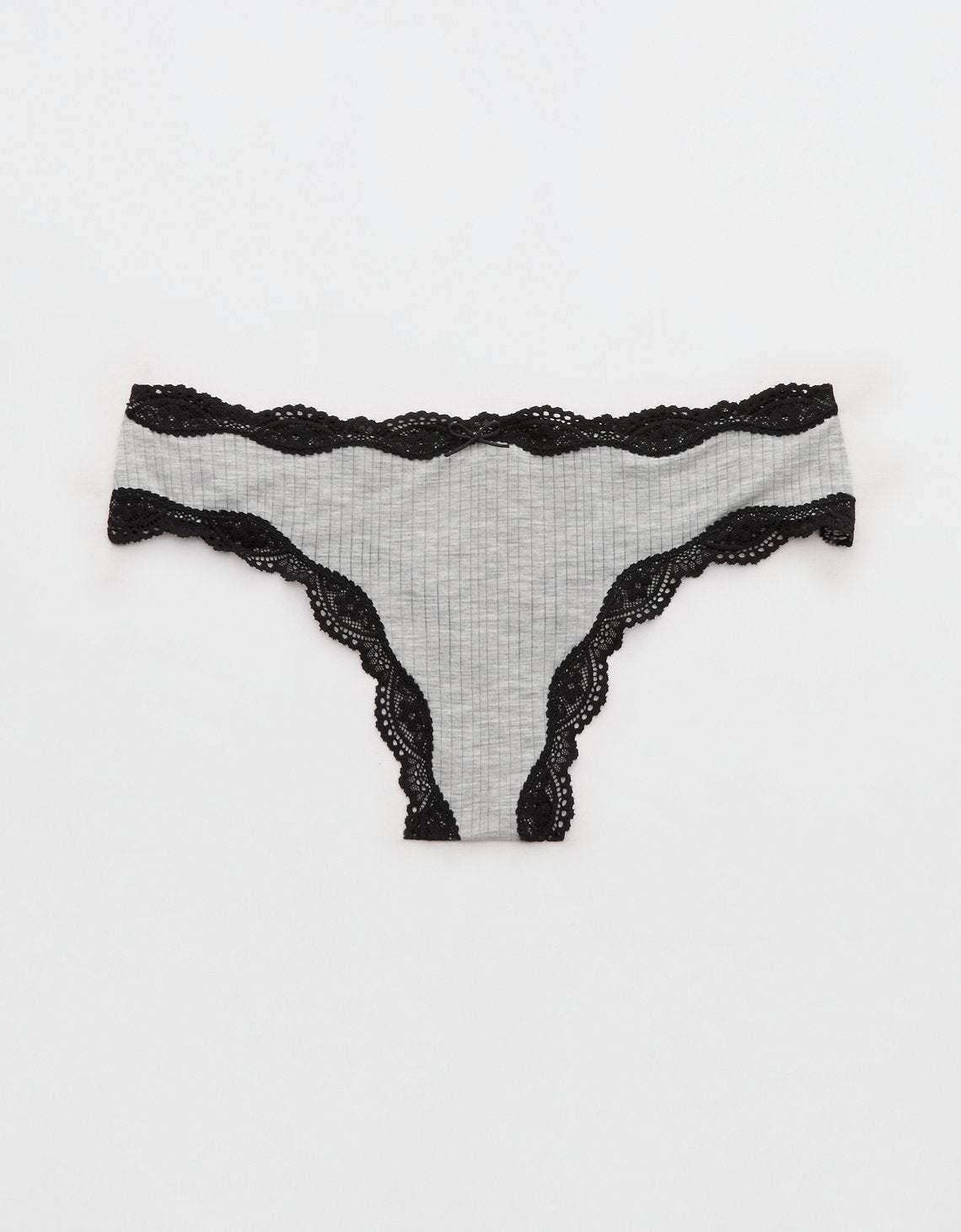 Bragas de encaje modal superchill - Gris 6443_8457_012_f
