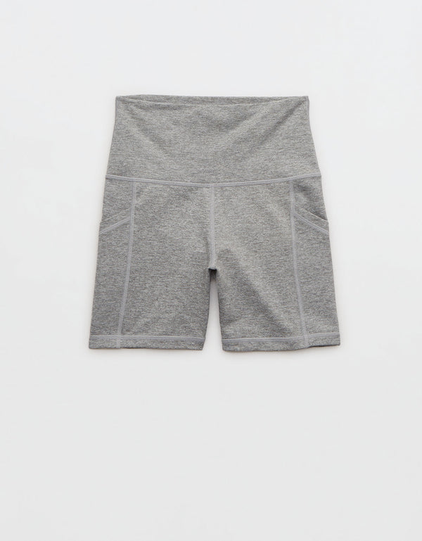 Bike Short de 5 pulgadas The Hugger de OFFLINE By Aerie - Gris