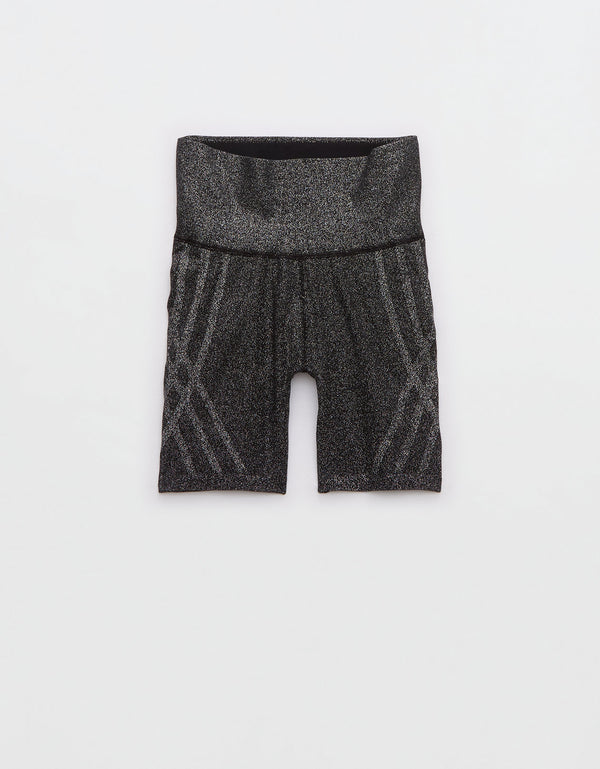 Shorts Offline tipo ciclista de Mujer - Plateado