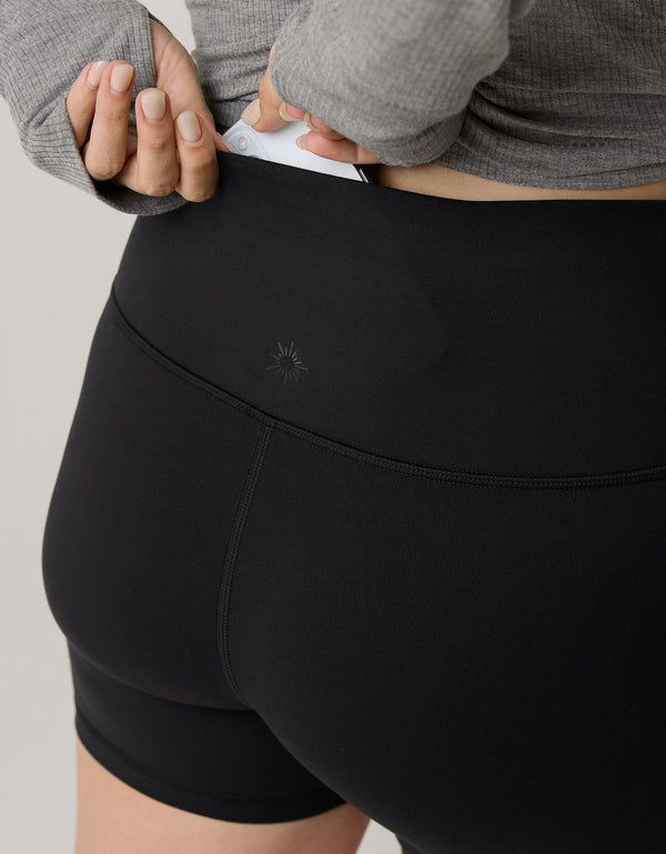 Bike Short OFFLINE de 5 pulgadas The Hugger By Aerie - Negro
