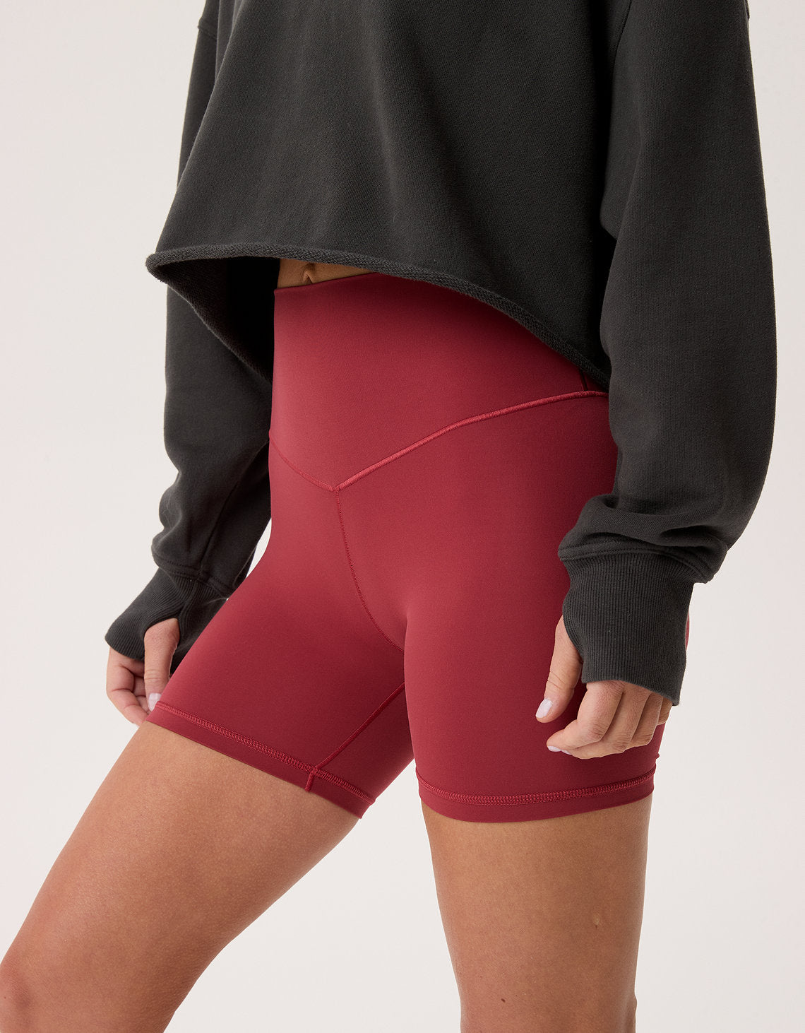Bike Short de 5 pulgadas Real Me de OFFLINE By Aerie - Rojo 6493_6047_697_os