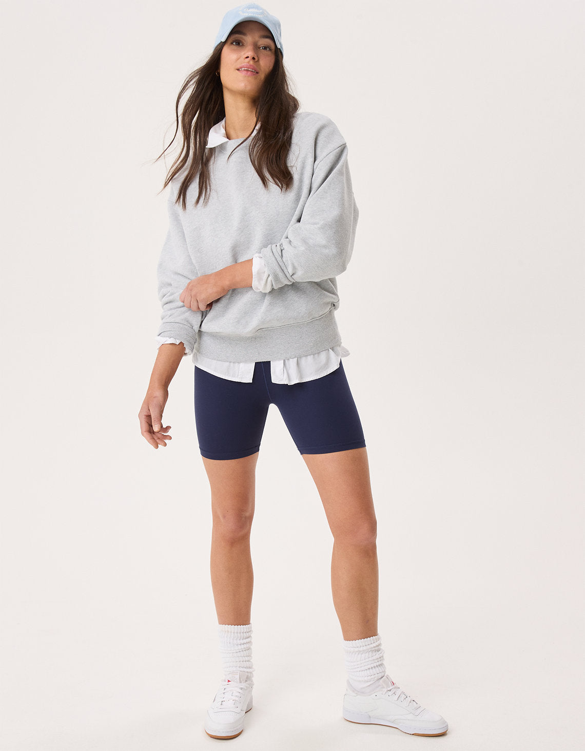 Bike Short de 5 pulgadas Real Me de OFFLINE By Aerie - Azul 6493_6047_890_of