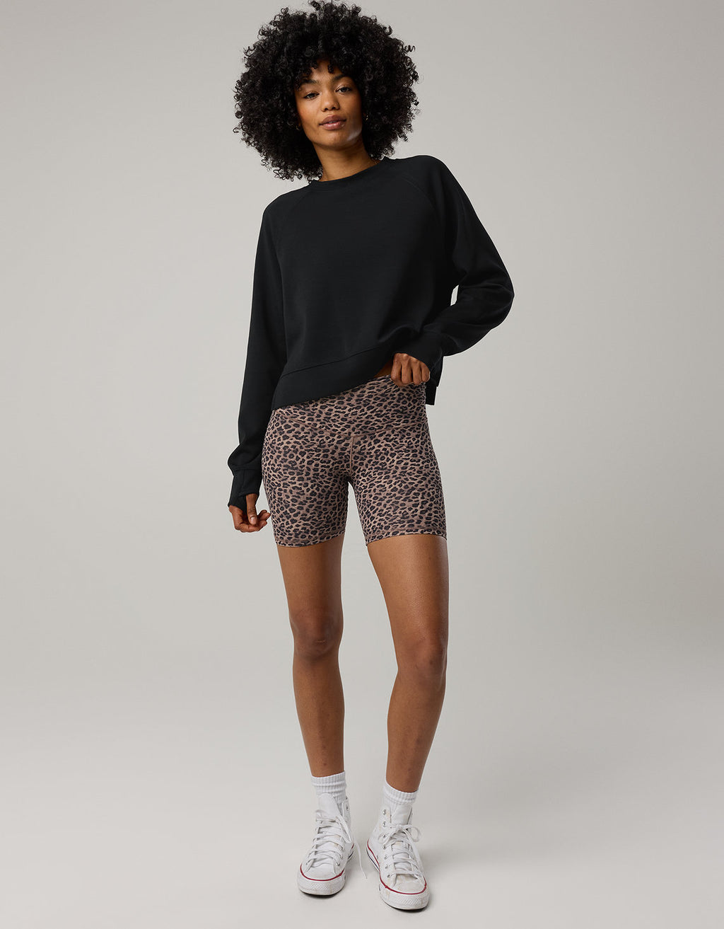 Biker Short Real Me XTRA 5 OFFLINE By Aerie - Gris 6493_6138_021_os