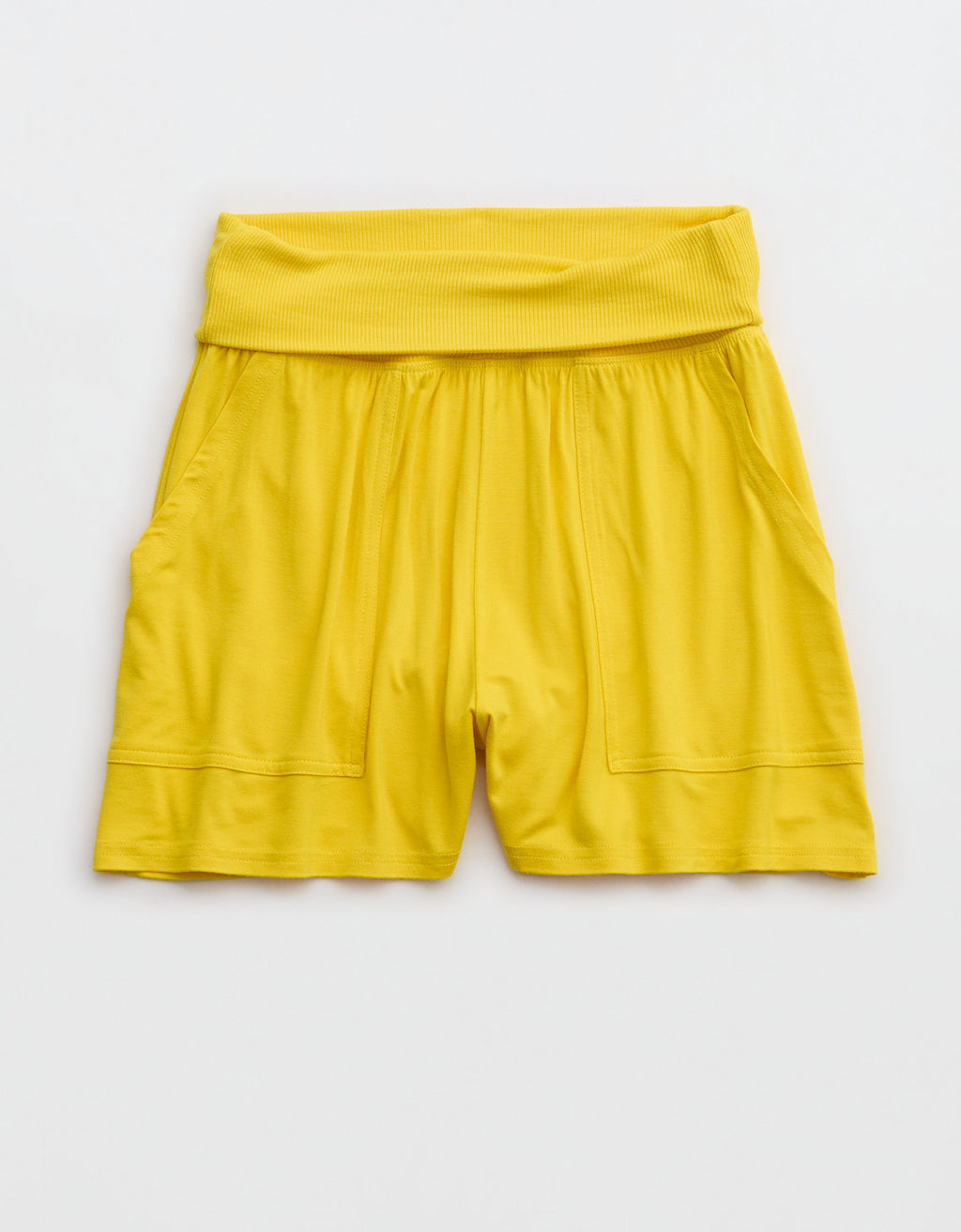 Short Aerie Real Softâ® con dobladillo - Amarillo 6495_1429_700_f