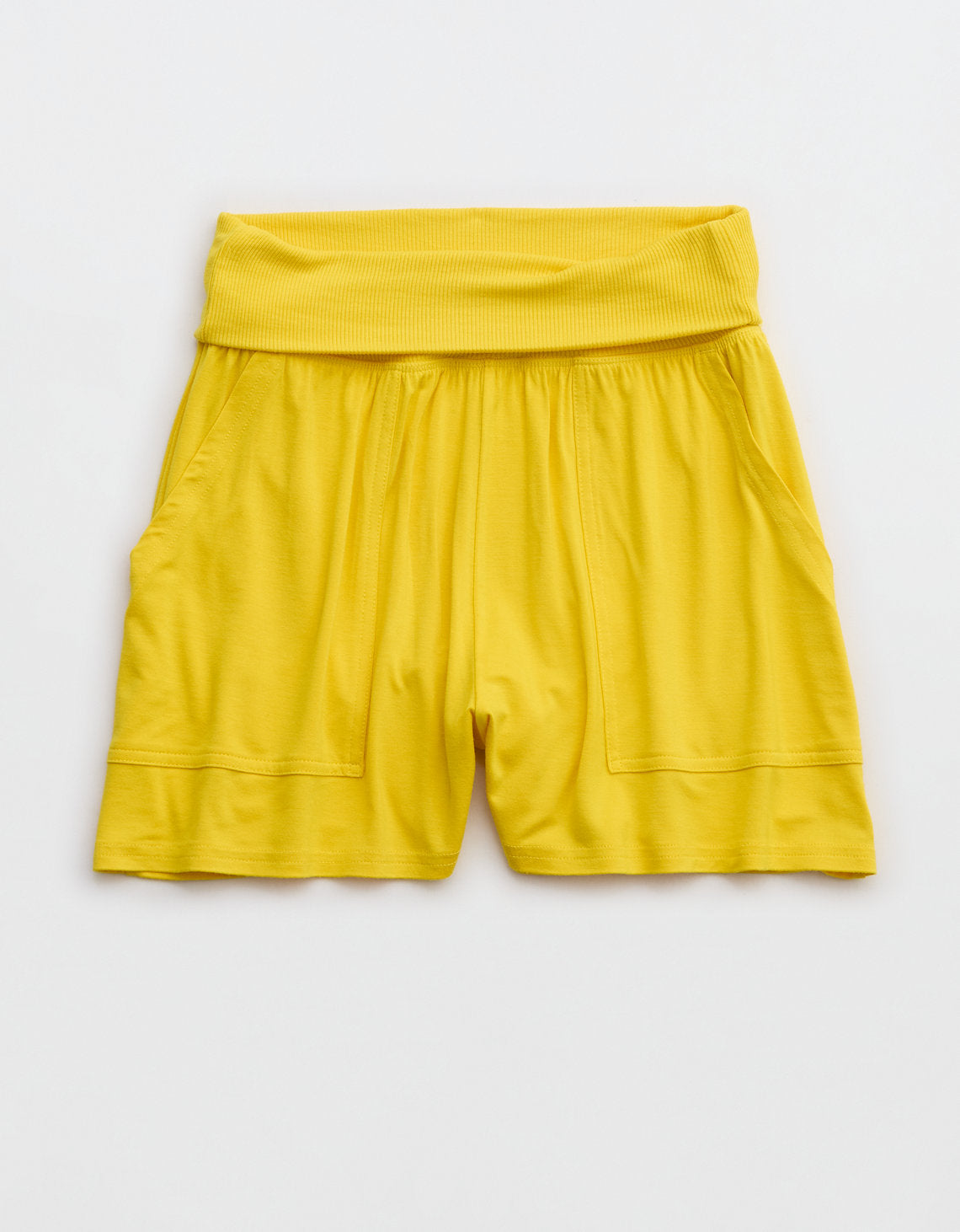 Short Aerie Real Softâ® con dobladillo - Amarillo 6495_1429_700_f