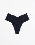 Thong Show Off Rosey en encaje By Aerie - Negro 6774_8154_073_f