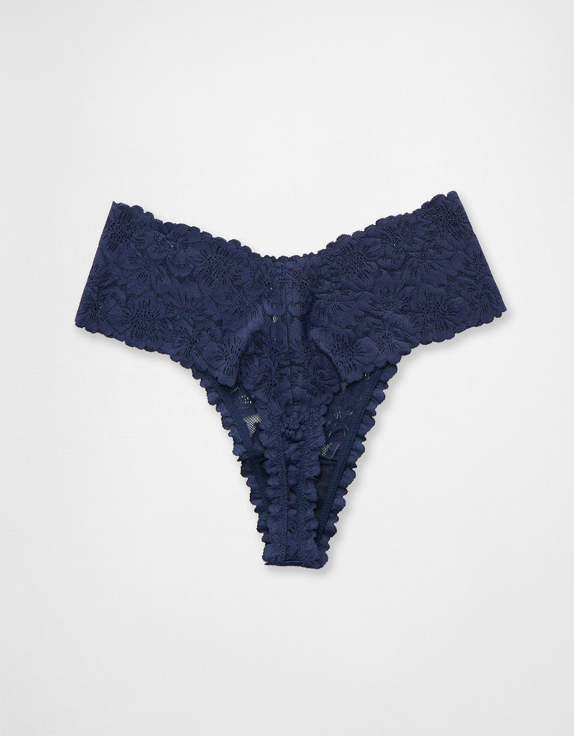 Thong Show Off Rosey en encaje By Aerie - Azul 6774_8154_410_b